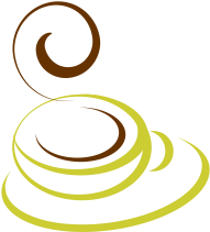 Vector Coffee Cup Food Logo Download - Logo (389x346)