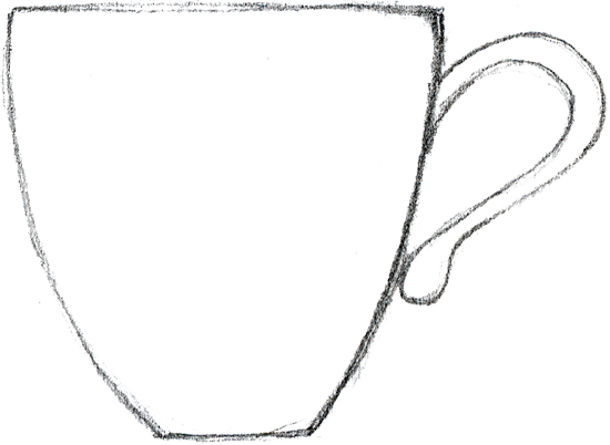 Coffee Cup Emoticon Clip Art Vector Clipart Cliparts - White Coffee Mug Clip Art (550x402)