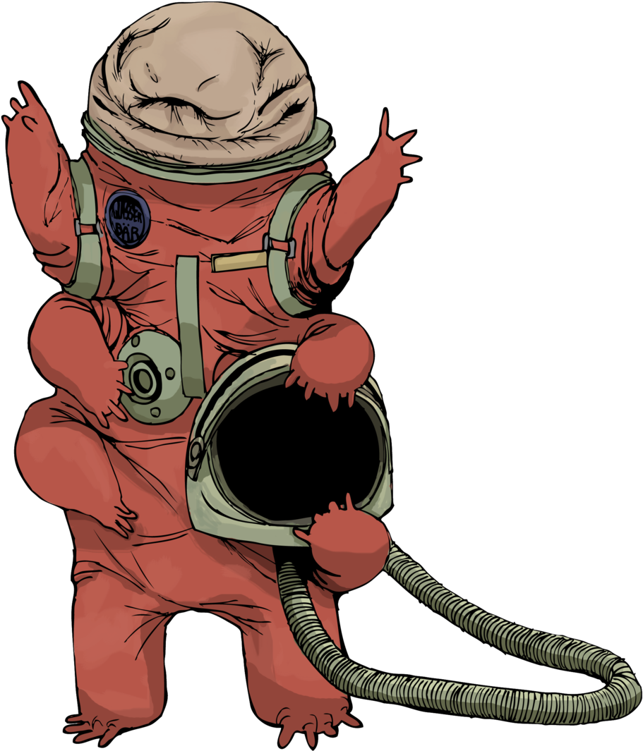 Waterbear By Vladdyboy On Deviantart - Tardigrade Fan Art (1024x1152)