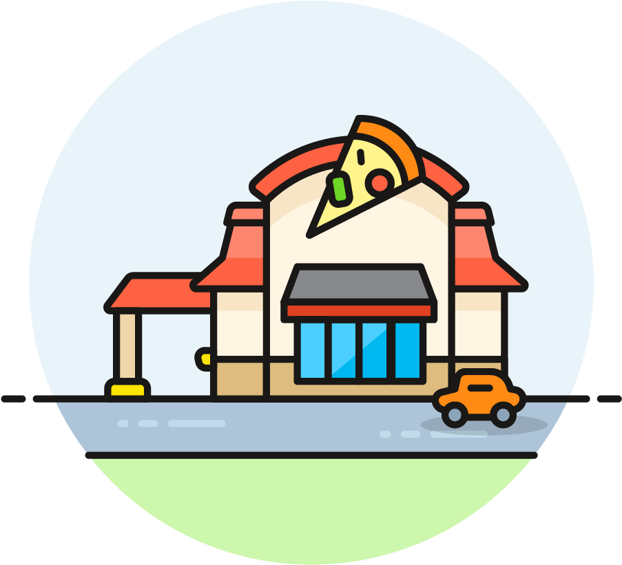 04 Pizza Restaurant - Restaurant (1025x1148)