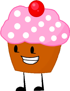 Cupcake 3 - Object Mayhem Cupcake Body (322x404)