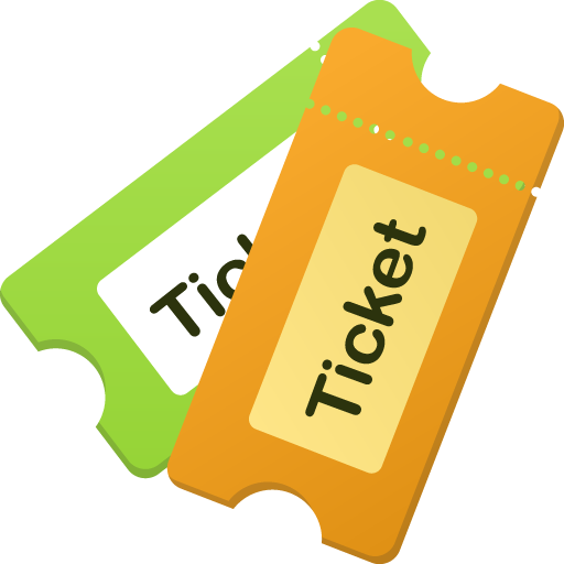 Spectator Tickets Sold At The Door Only Single Day - Ticket Icon Png (512x512)