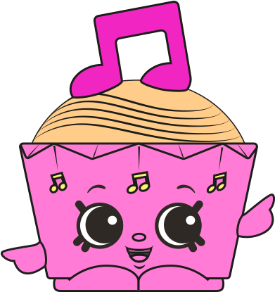 Cappella Cupcake Ct Art - Shopkins Season 7 Disco Party (575x475)
