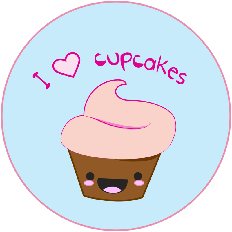 I Love Cupcakes By Danielasiviero - Smp N 1 Sekayu (800x800)