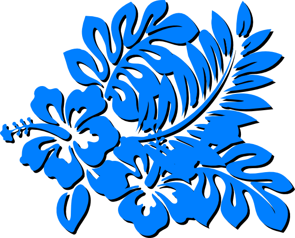 Hawaiian Flower Clipart (600x484)