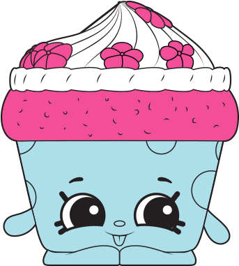 Cupcake Petal - Cherry Nice Cupcake Shopkins (400x400)