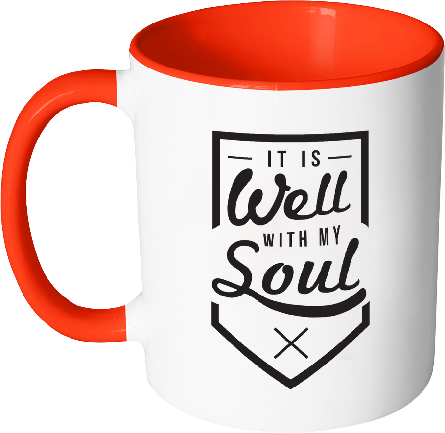 It Is Well With My Soul Christian Religious Gifts 7colors - Green Mug With Logo (1024x1024)