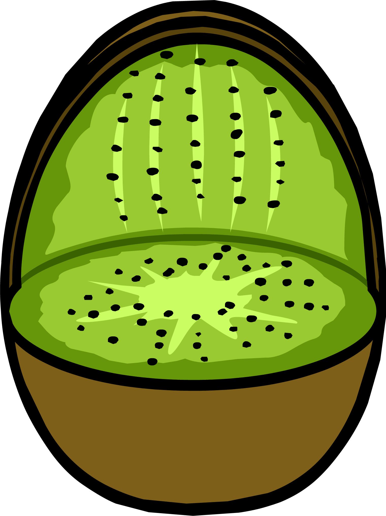 Club Penguin Chair Kiwifruit Clip Art - Club Penguin Chair Kiwifruit Clip Art (1520x2031)