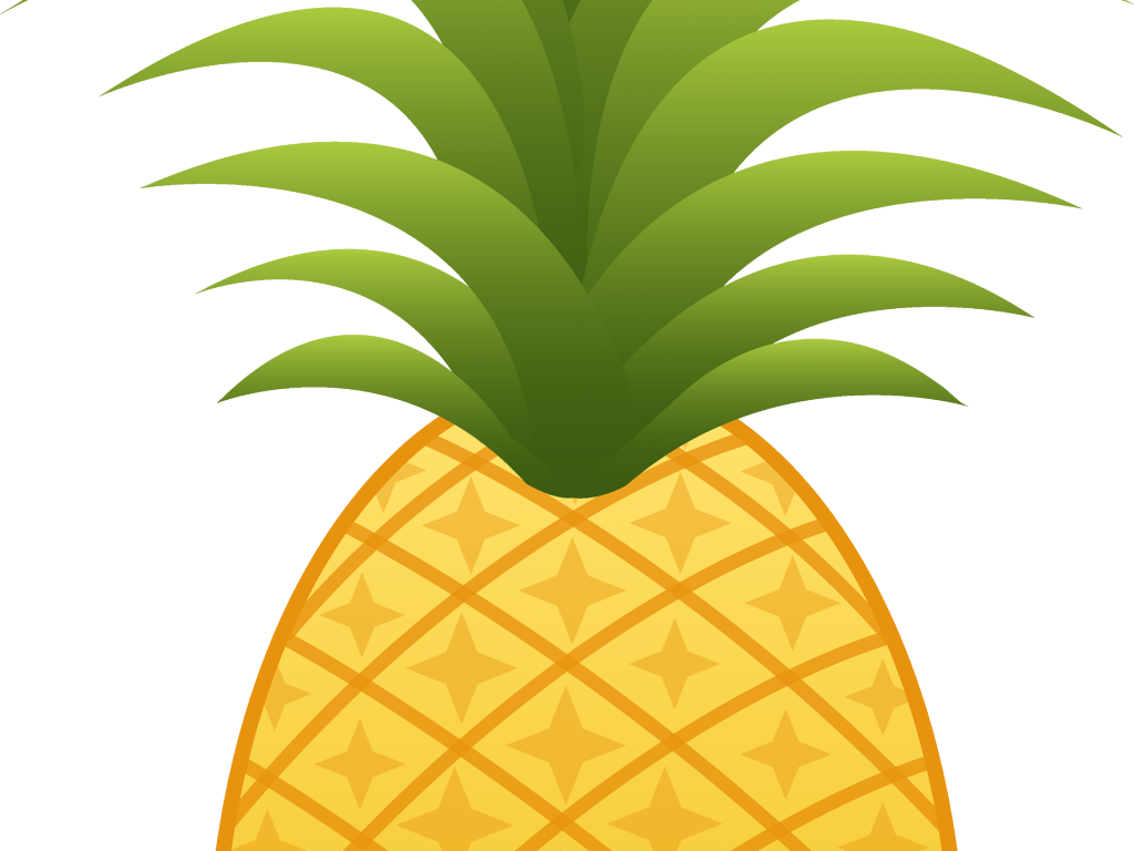Pineapple Clipart Transparent - Pineapple Png Clipart (1024x768)