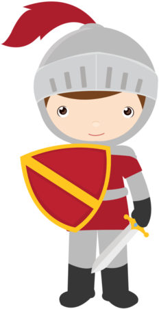Luh Heureux - Knight Clipart (519x900)