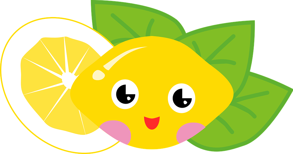 Cartoon Pineapple Cliparts 17, Buy Clip Art - Lemon Cute Png (960x505)