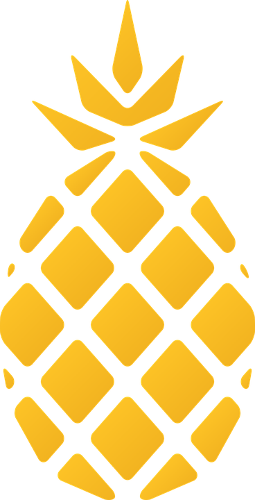 Cartoon Pineapple 18, Buy Clip Art - Tropical Fruit Clipart (368x720)
