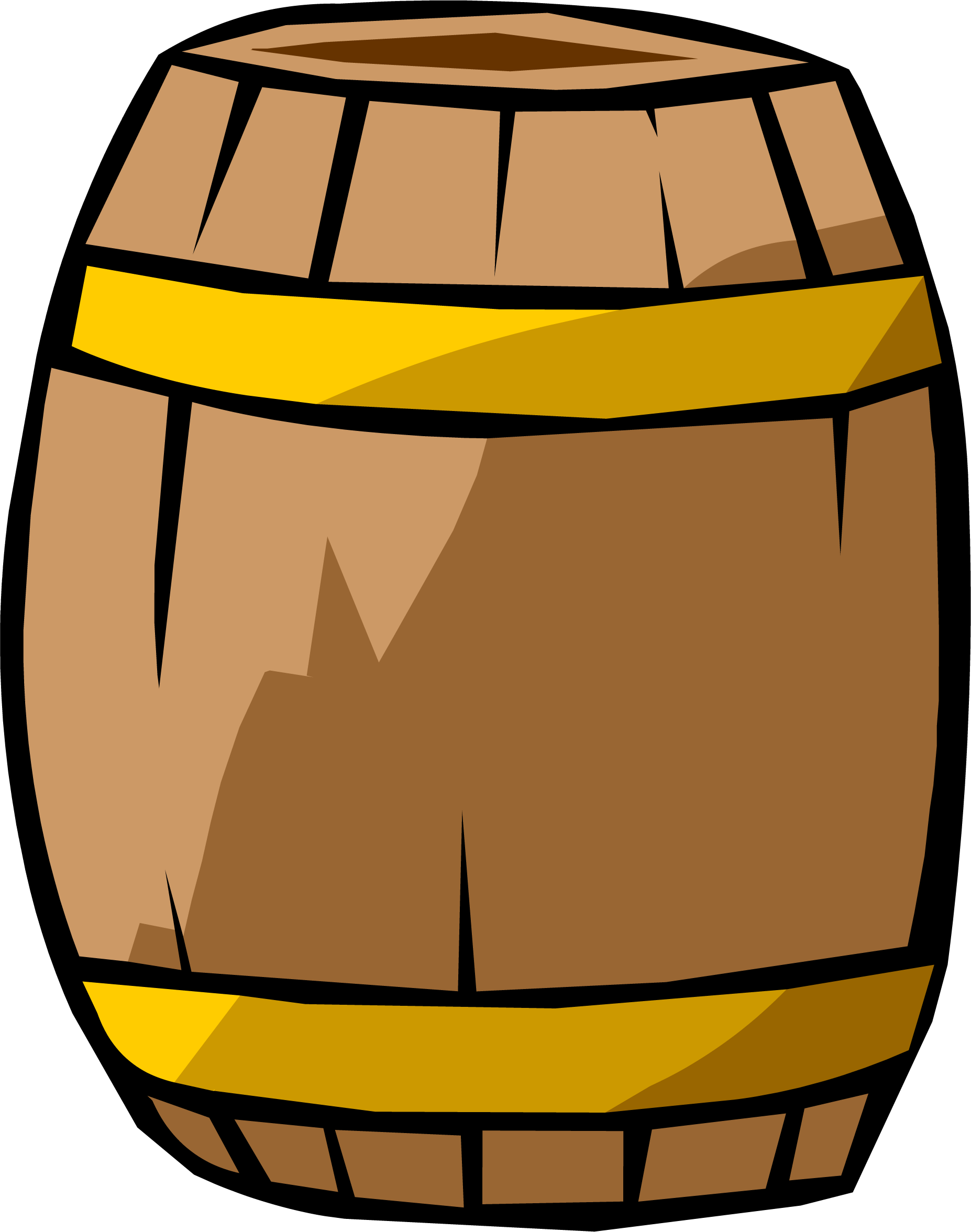 Barrel - Cartoon Barrel Png (1854x2353)