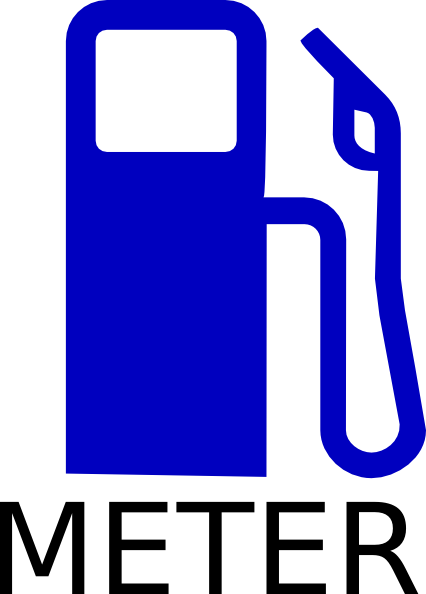 Meter Pump Clip Art At Clker - Gas Pump Clip Art (426x594)