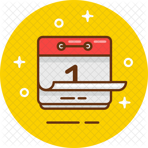Calendar Icon - Png วาด ไอคอน ปฏิทิน (512x512)
