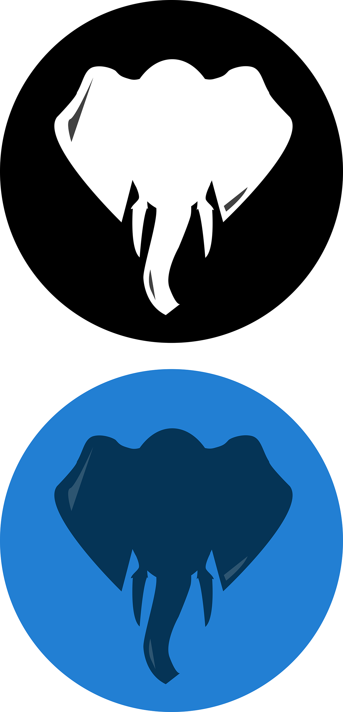 Final Logo For Tusks @ Dusk In Black And White, And - Zarządzanie Kryzysowe (1200x2492)