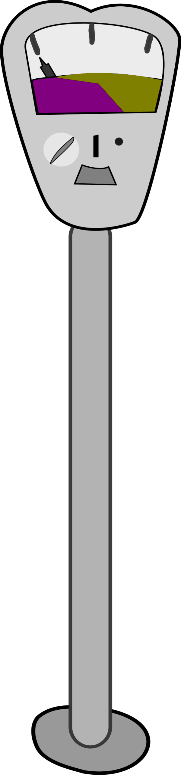 Parking Meter Parking Violation Clip Art - Parking Meter Parking Violation Clip Art (600x2562)