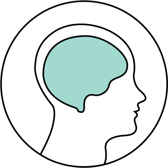 Spinal Fluid Is A Watery Liquid Within Which The Brain - Thinking Clipart (600x600)