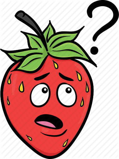 Smile Strawberry Stock Illustrations 2,308 Smile Strawberry - Strawberry Emoji Collection 1 010 (383x512)