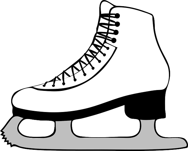 Skate To A Live Dj At Thornton Park Ice Arena - Ice Skate Clip Art (640x515)
