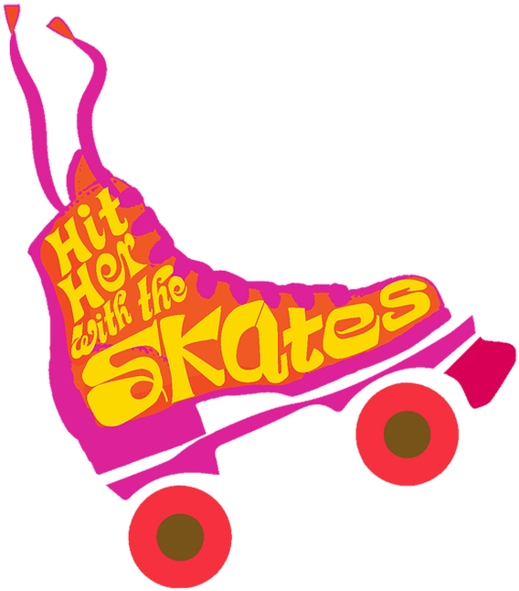 Roller Skating Disco Ball Fun - Love Roller Skating (578x654)