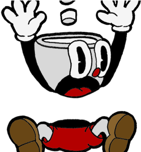Take A Step Back In Time With Cuphead For Xbox One - Cuphead Png (640x300)