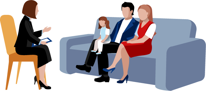 Despite Stigma, Therapy Benefits Everyone - Family Counseling Clipart (667x294)