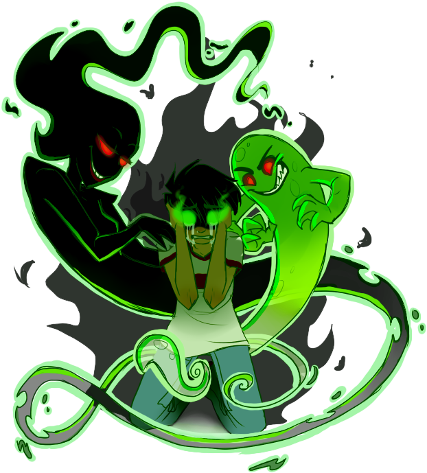 Therapist By Azruka397 - Evil Danny Phantom Creepypasta (700x725)