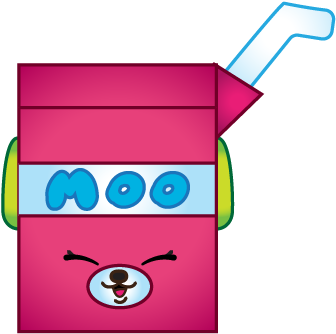 Milk Bud - Pink - Milk Bud From Shopkins (400x400)