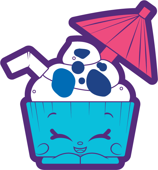 Holly Brolly Cupcake - Shopkins (834x834)