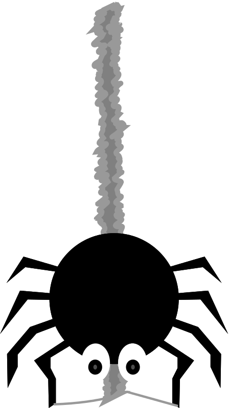 Similar Clip Art - Spider (448x800)