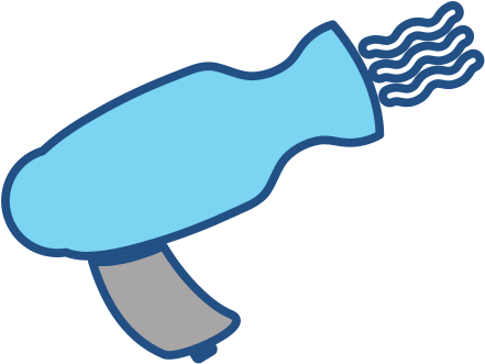 Hair Dryer Symbol - Illustration (550x550)