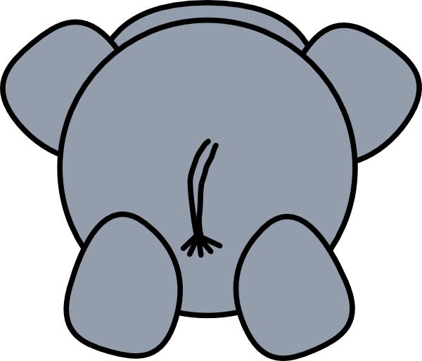 Rear Clipart (600x513)