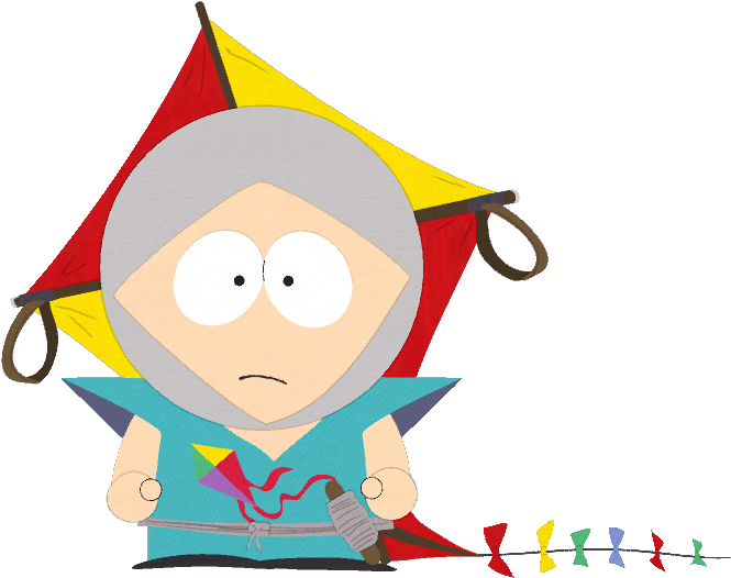 Human Kite - South Park The Fractured But Whole The Coon (665x526)