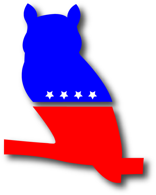 As Opposed To An Elephant Or A Donkey (dems), The Owl - Modern Whig Party Symbol (552x692)