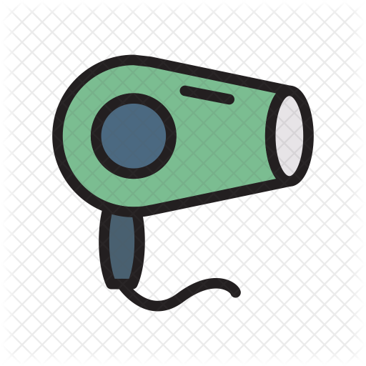 Hair Dryer Icon - Hair Dryer (512x512)