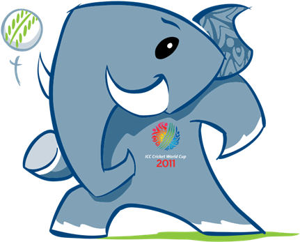 Stumpy, Mascot Of The 2011 Cricket World Cup - Icc Cricket World Cup 2011 (500x354)