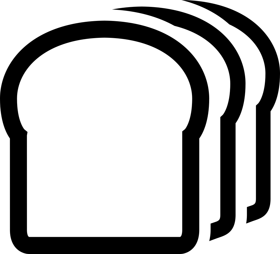 A Slice Of Bread Comments - Bread Slice Icon Free (980x886)