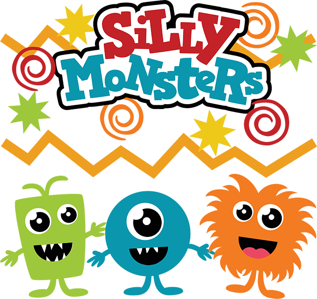 Silly Monster Clip Art Clipart Free Download - Silly Monsters Clip Art (648x611)