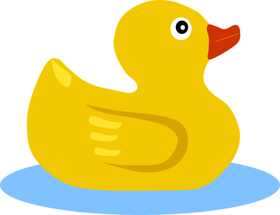 Rubber Ducky Clip Art - Clip Art Rubber Duck (934x720)