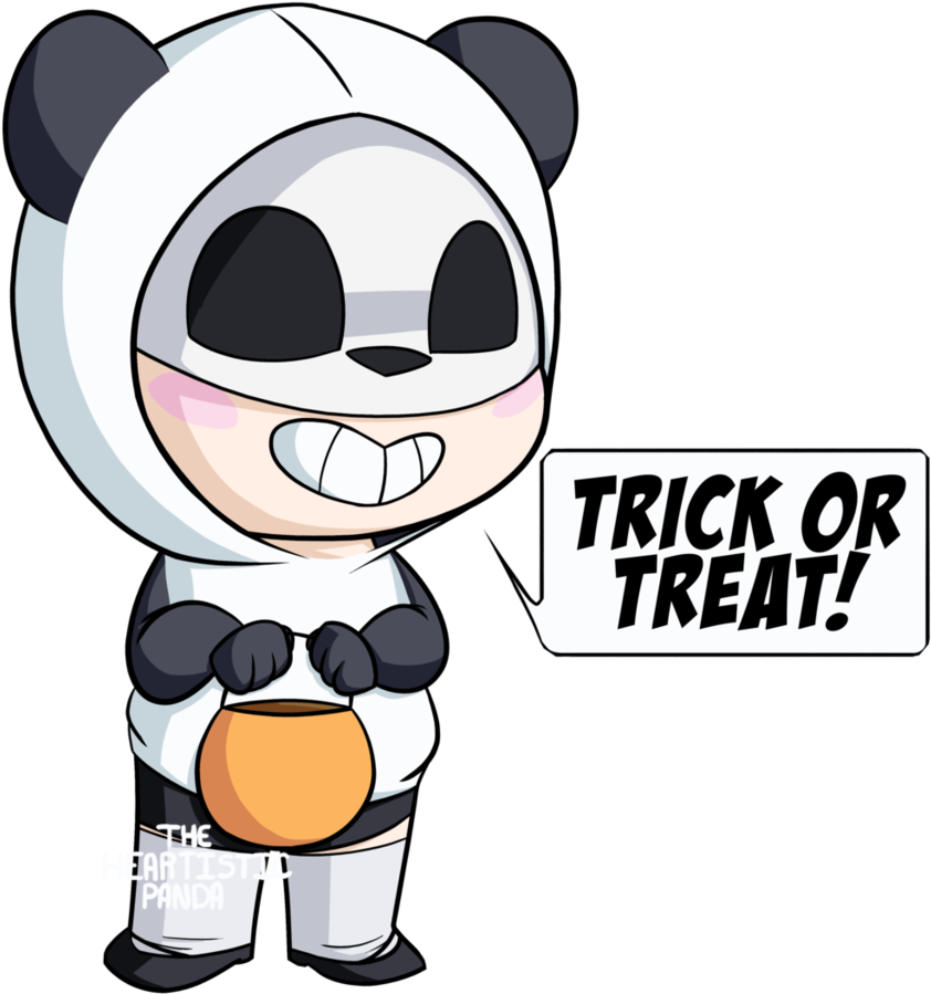 Costume Quest Thumbnail Artwork By Theheartisticpanda - Art (875x913)