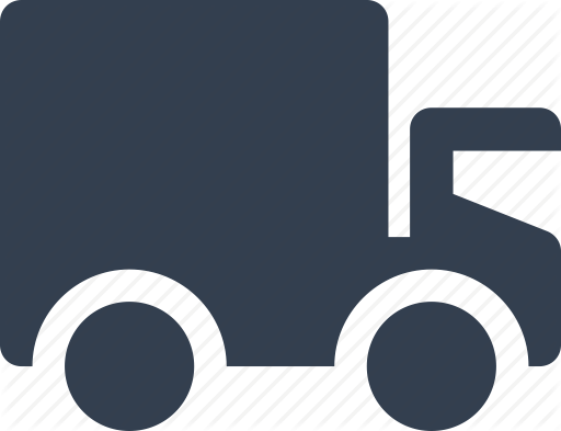 Distribution, Transportation, Delivery, Cart, Work - Distribution Icon (512x393)