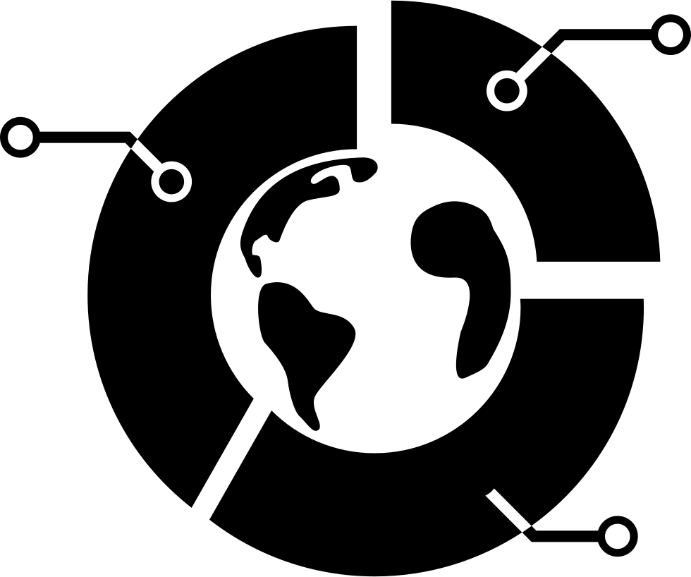 Business, Center, Distribute, Distribution, Strategy - Geographic Icon Png Transparent (980x818)