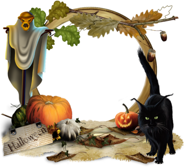 Cluster Halloween - Illustration (600x596)