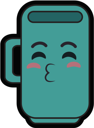 Kawaii Coffee Mug Vector Icon Illustration - Vector Graphics (550x550)