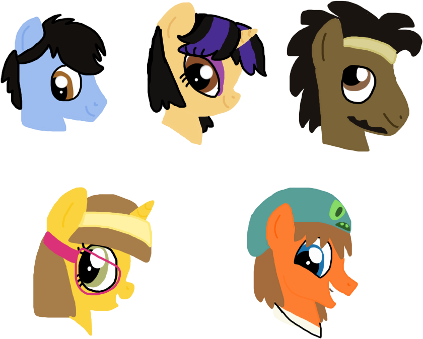 Danielaespinoza19, Big Hero 6, Fred, Gogo Tomago, Hiro - Big Hero 6 My Little Pony (1024x768)