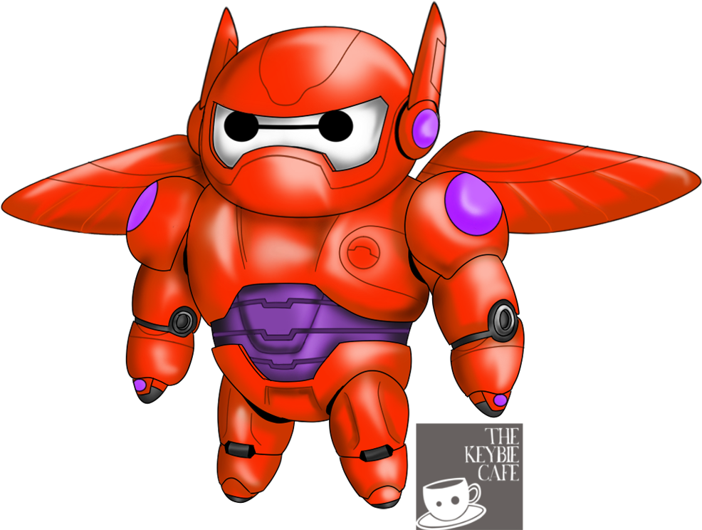 Baymax With Armor Chibi (1000x1000)