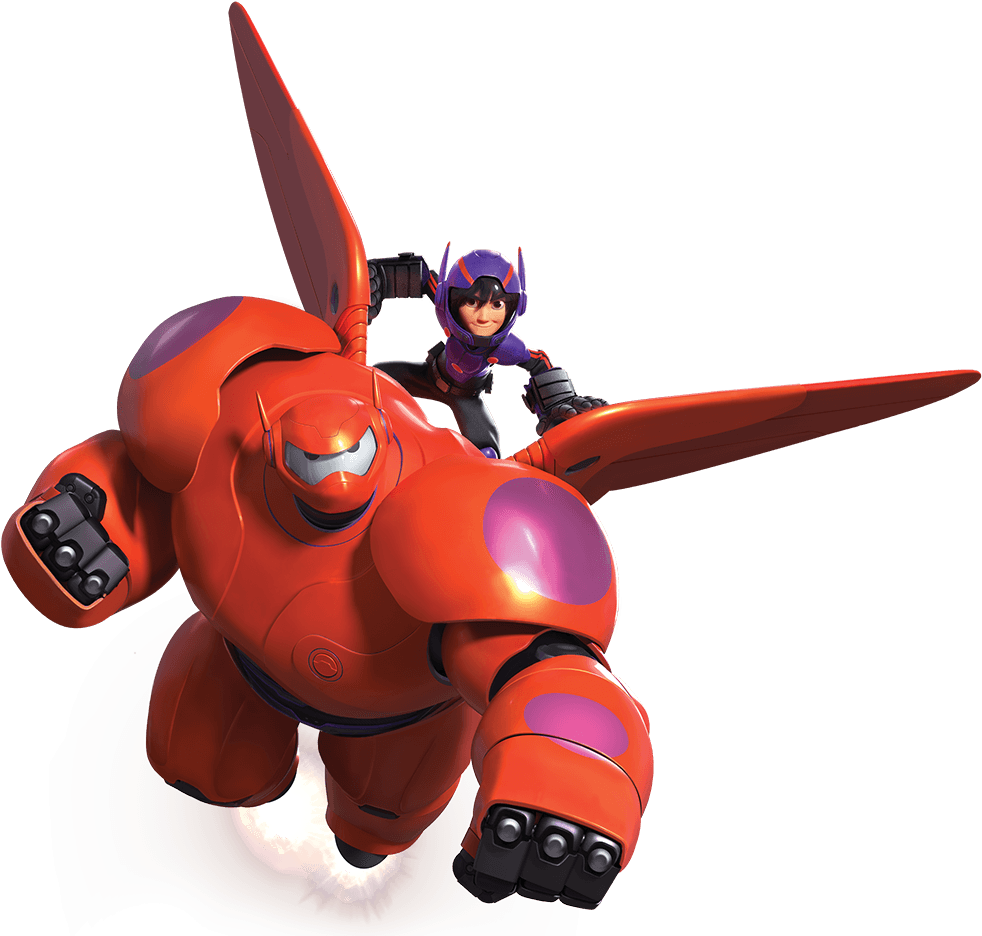 Films - Big Hero 6 Baymax Flying (981x947)