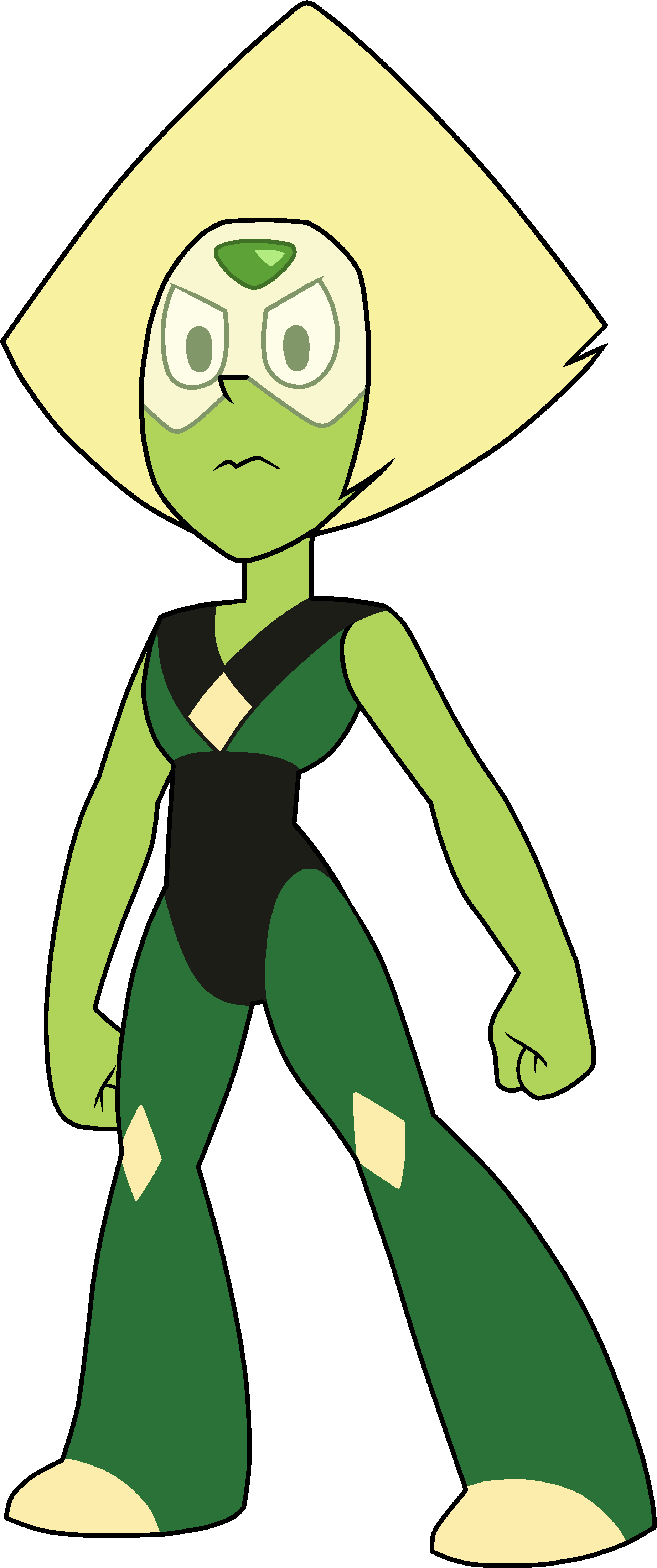 Burning Room Palette - Steven Universe Pilot Peridot (2000x4500)