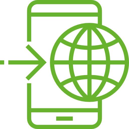 Smartphone - Website Clipart Black And White (512x512)